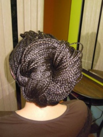 Warkoczyki rasta proste