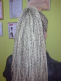 Warkoczyki rasta proste