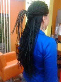 Warkoczyki rasta proste